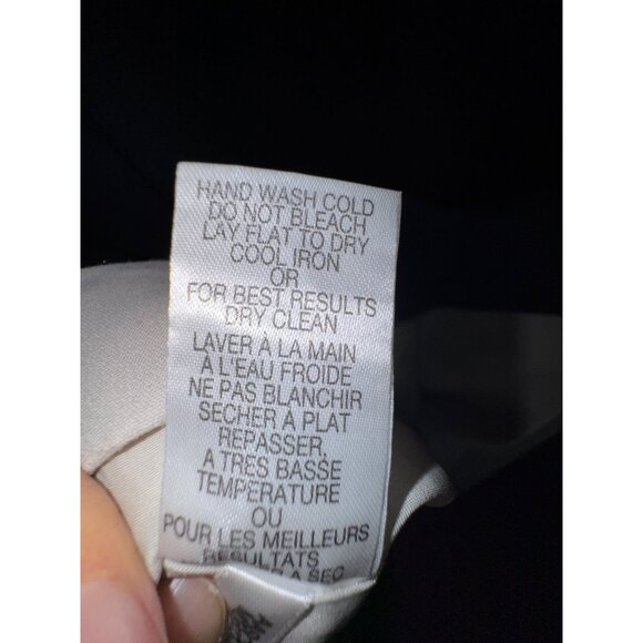 Marc New York Andrew Marc Black & White Striped Dress Size 10 Mod Classic‎ Cute - Picture 8 of 8